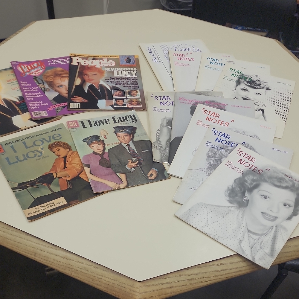 Vintage I Love Lucy Magazine Collection